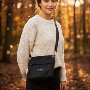 Elegant Black Crossbody Bag